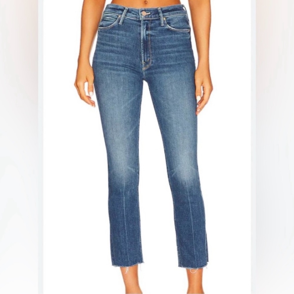 Mother The Mid Rise Dazzler Jeans Size 28